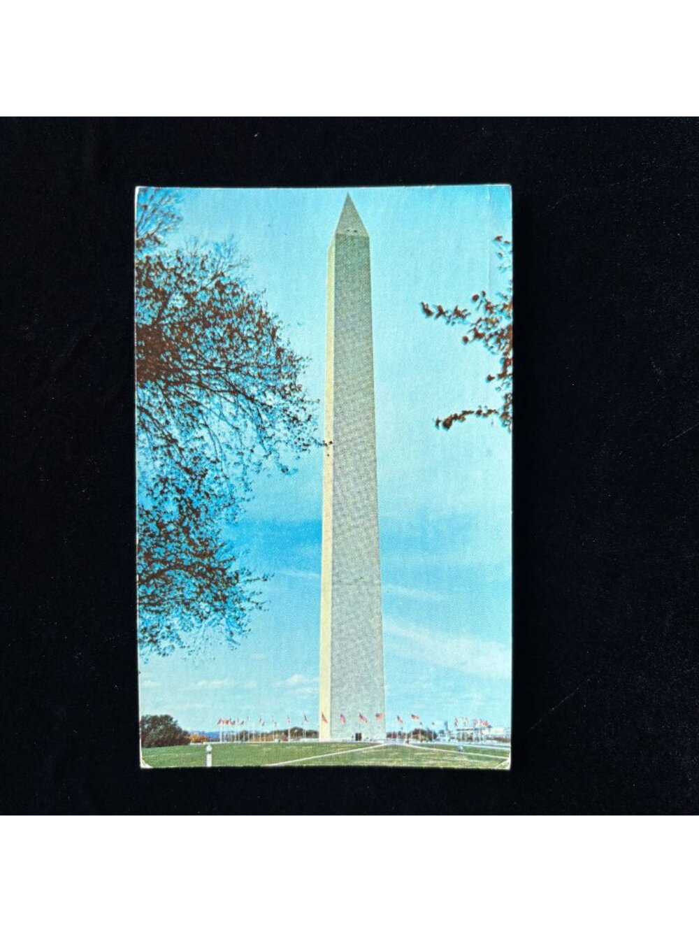Vintage Postcard 1970s Walking 898 Stairs Social History Washington Monument DC